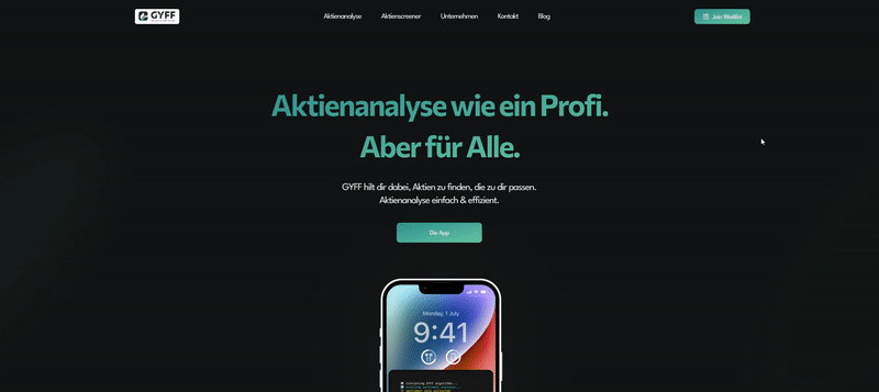 Gyff Phone Animation