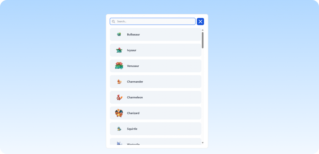 Pokedéx Search